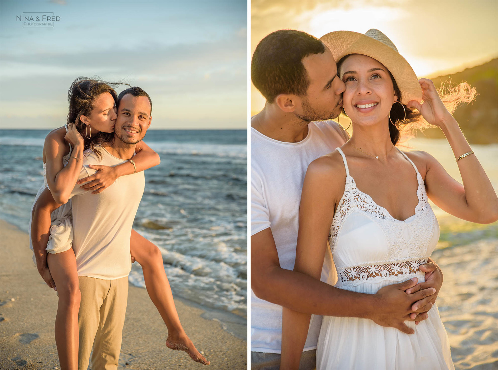 photos en amoureux la Réunion A&F