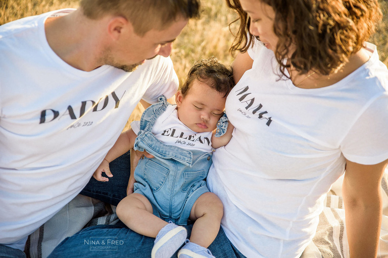 photo tee-shirts assortis famille E&S-20