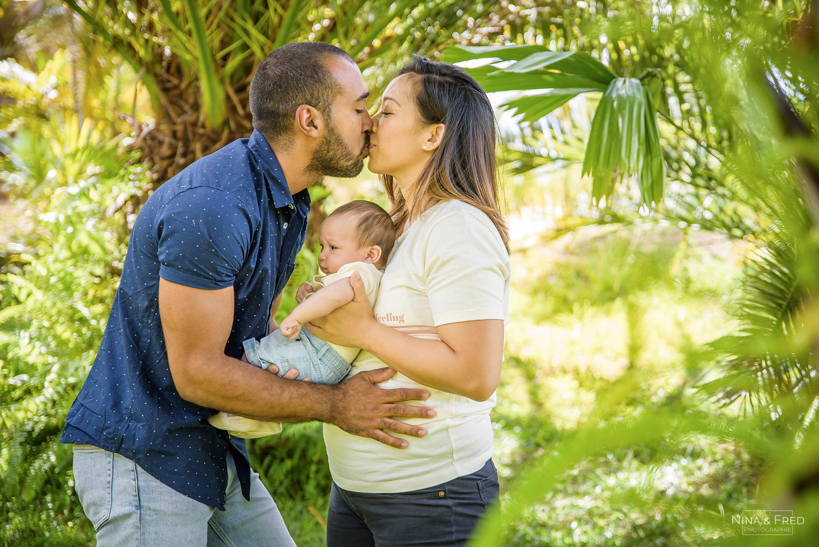 shooting bébé extérieur Réunion T&S&J