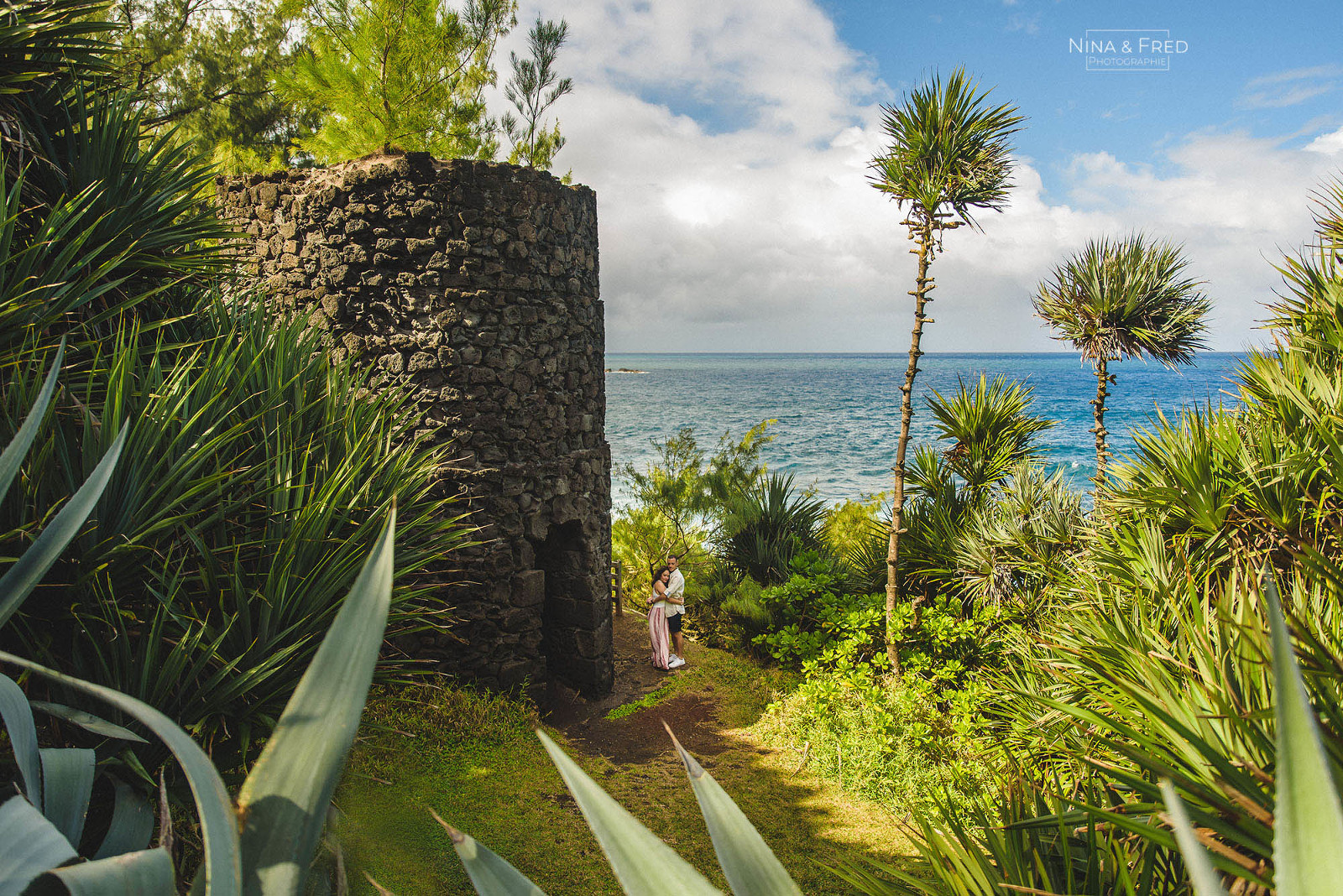 shooting couple la Réunion four à chaux Manapany D&M