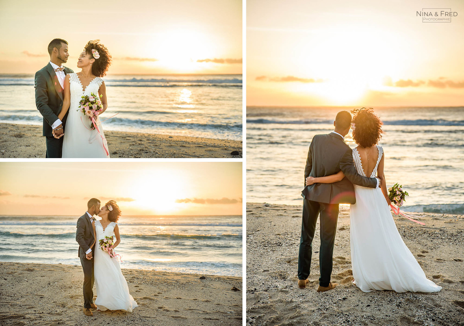 photos mariage coucher de soleil La Réunion J&M-20