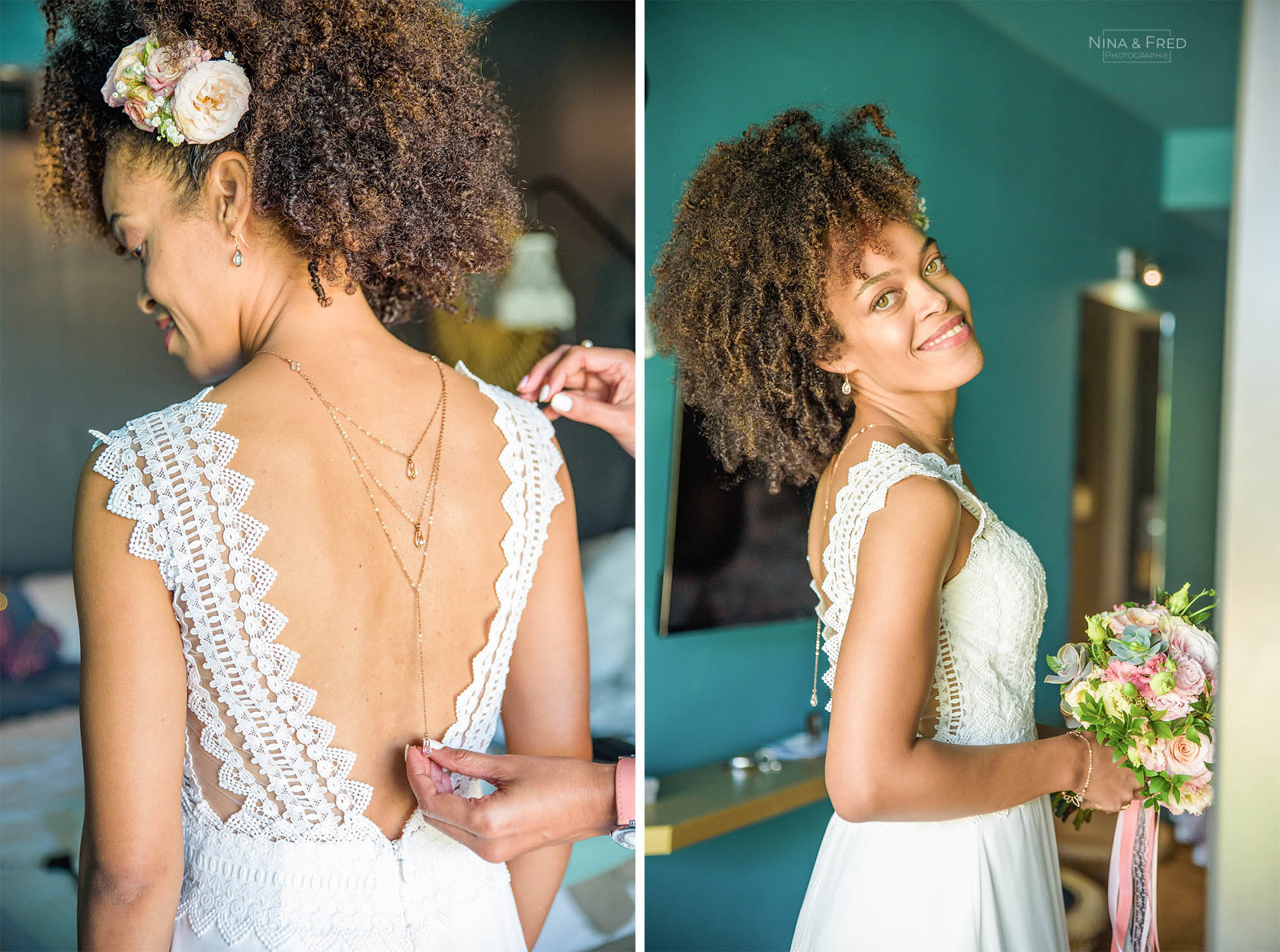 habillage mariée dina morgabine hotel 974 J&M-20