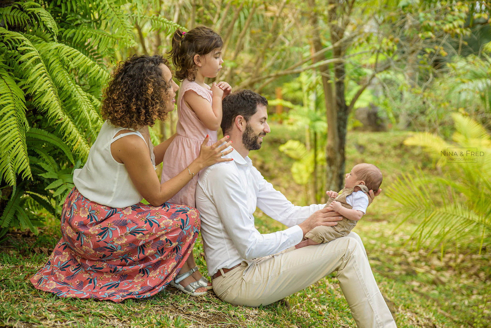 photo famille naissance 974 F&T