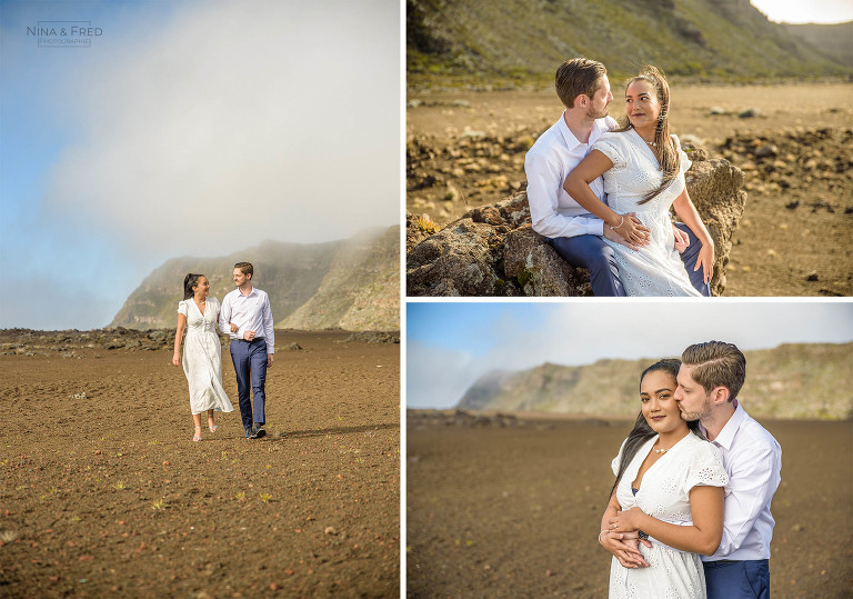 photographe couple la Réunion 974 plaine des sables C&A