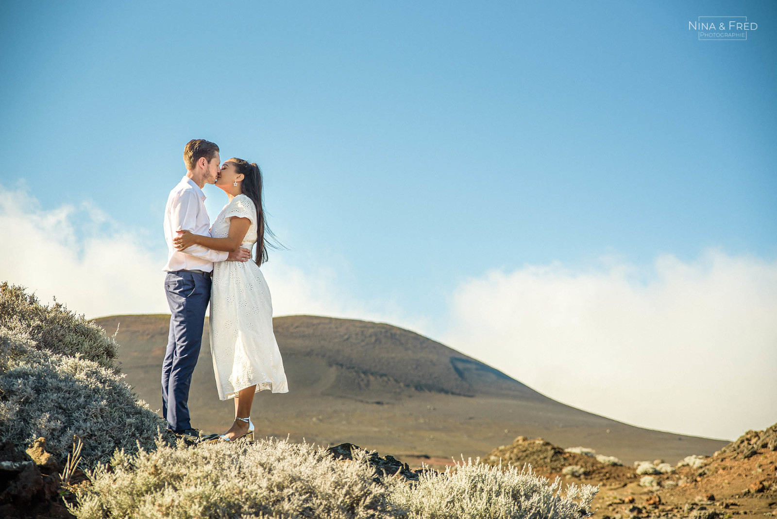 photographe Réunion couple plaine des sables C&A