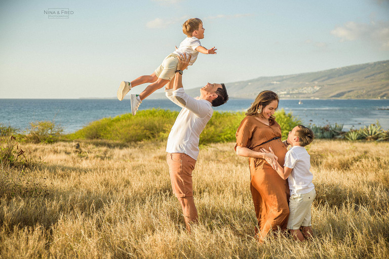 séance photo grossesse en famille la Réunion lucie-yann-2021