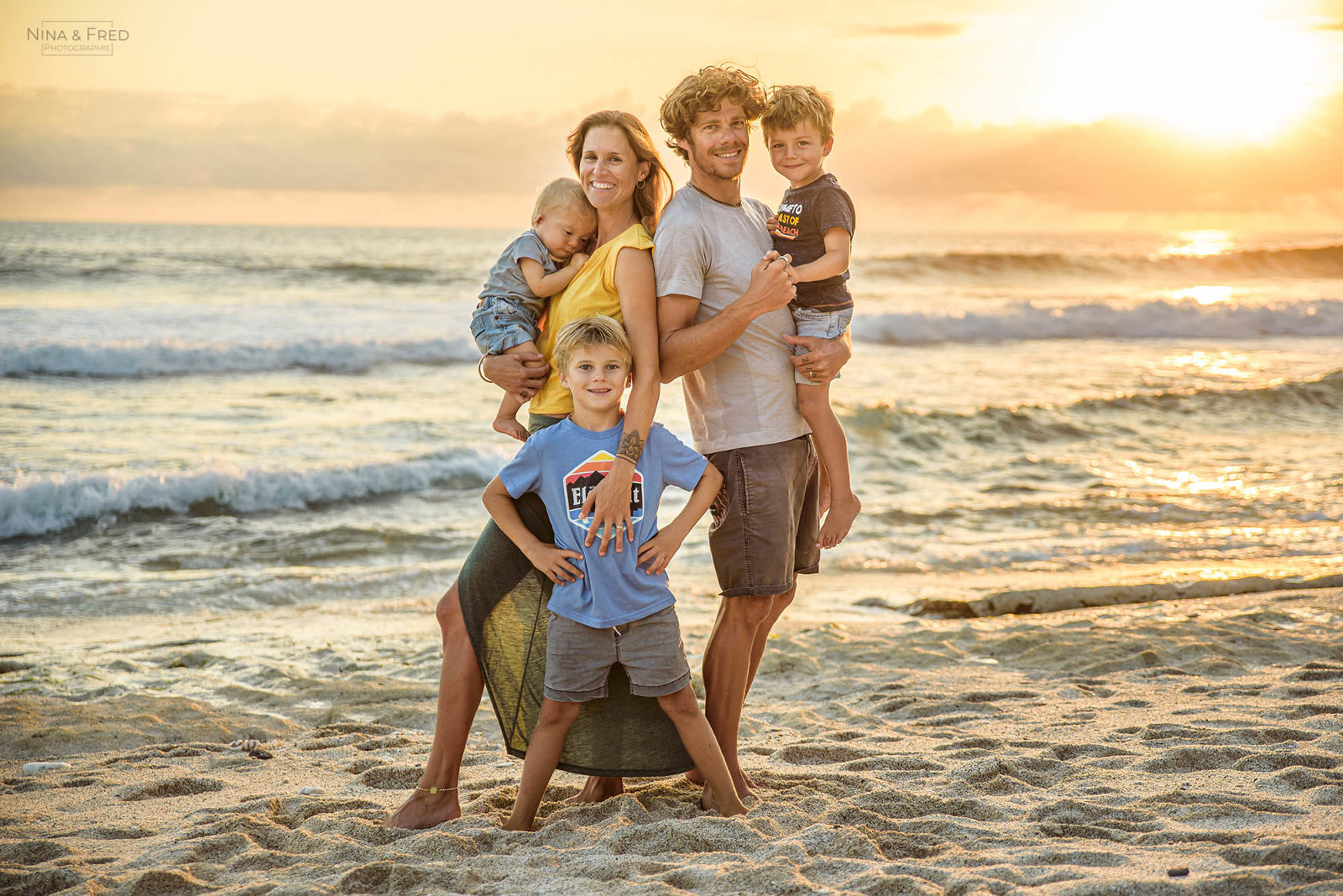 photo de famille en extérieur M&D21