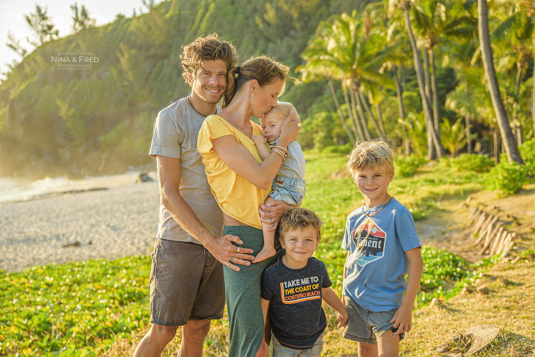 photo souvenir en famille la Réunion M&D21