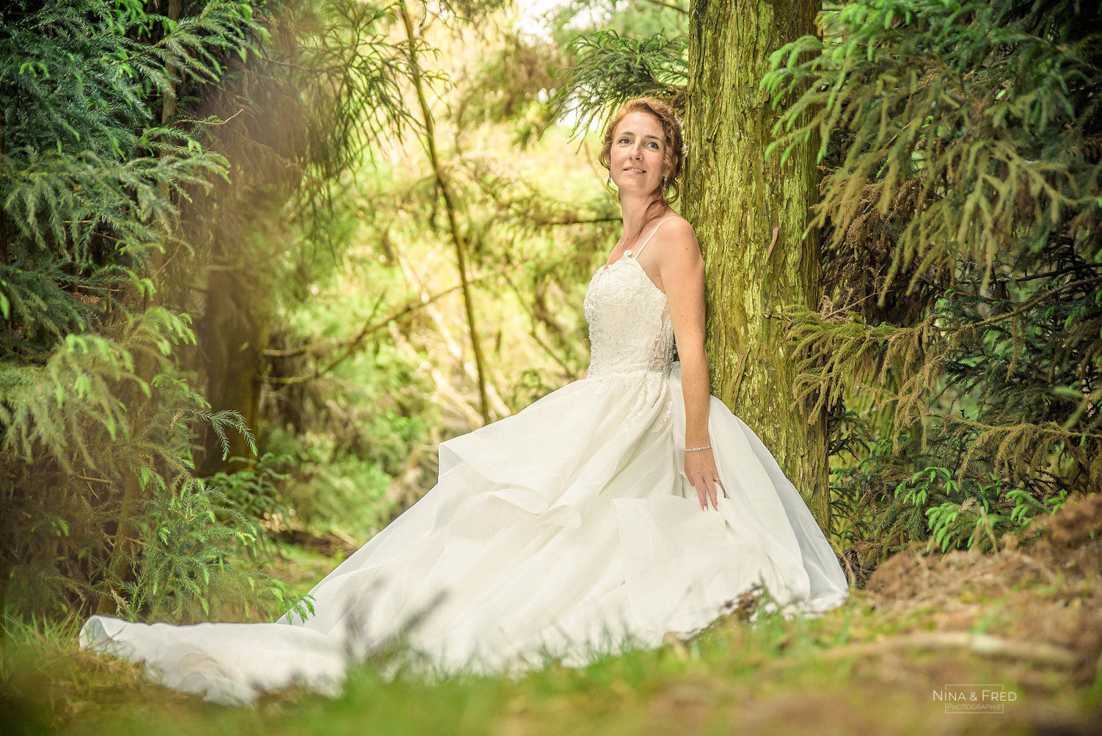trash the dress en forêt A&F-21