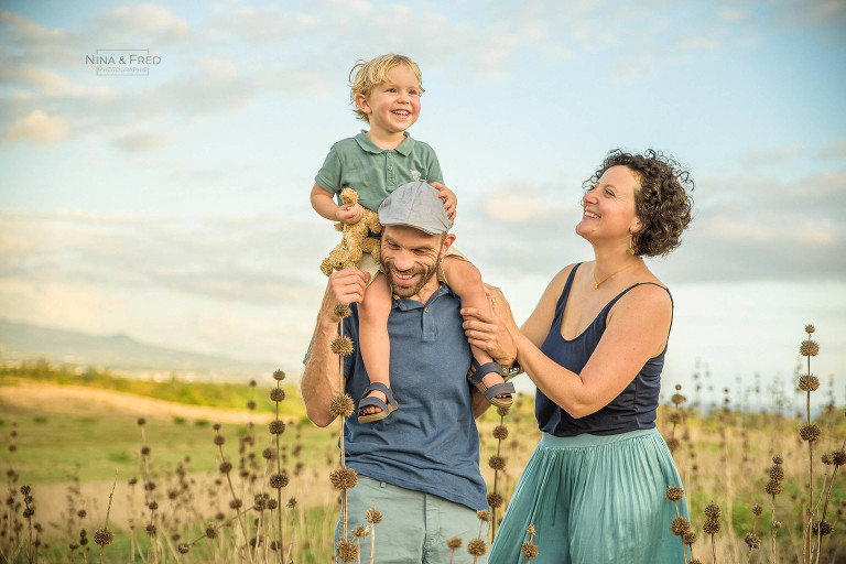 family photoshoot Reunion island A&R&A