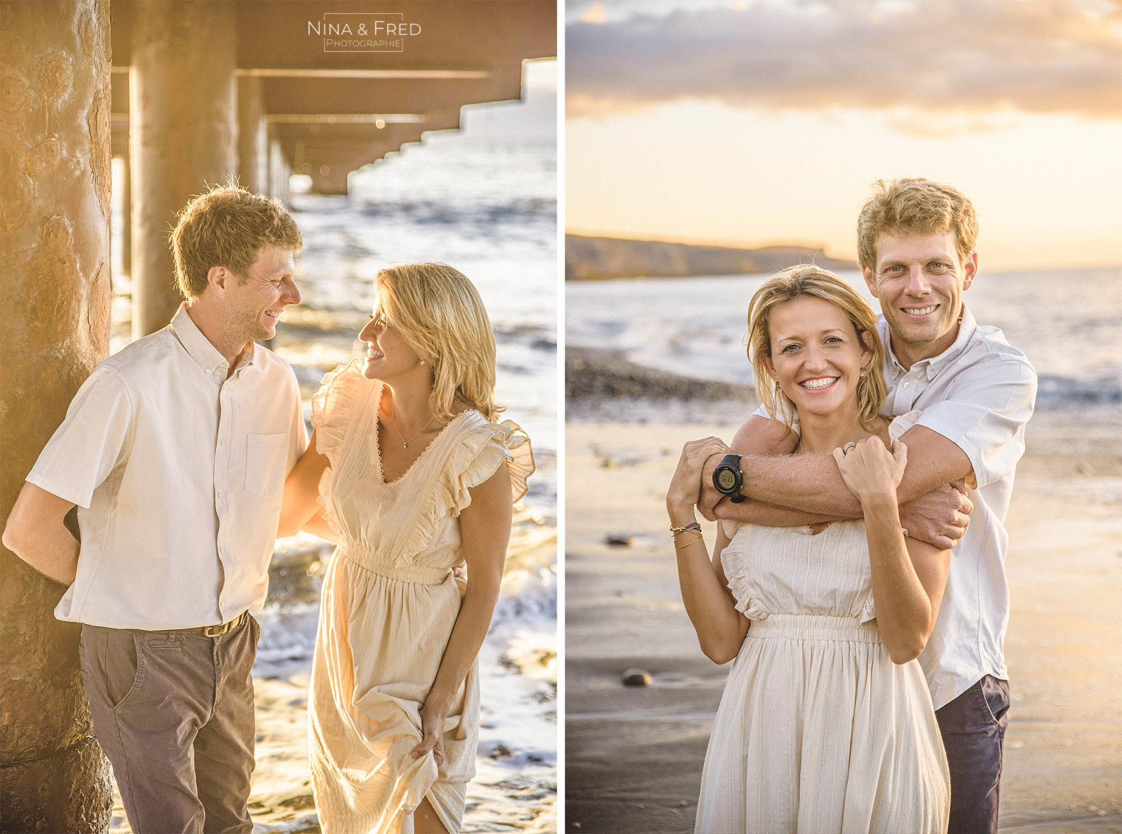 photos couple ponton plage 974 A&N-22