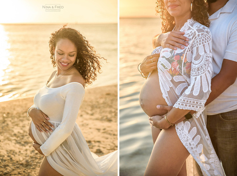 photos de grossesse plage C&N-22
