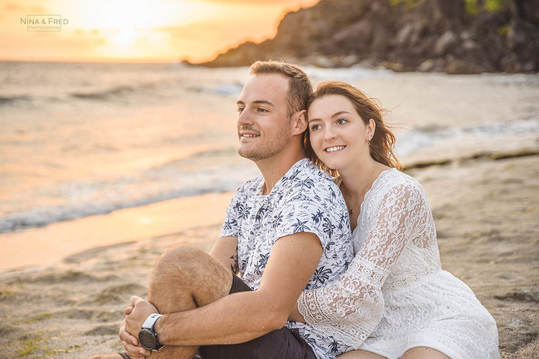 activité voyage la Réunion shooting couple C&A