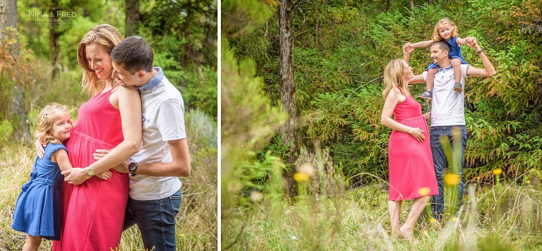 shooting grossesse en famille dans la forêt A&P&A-23