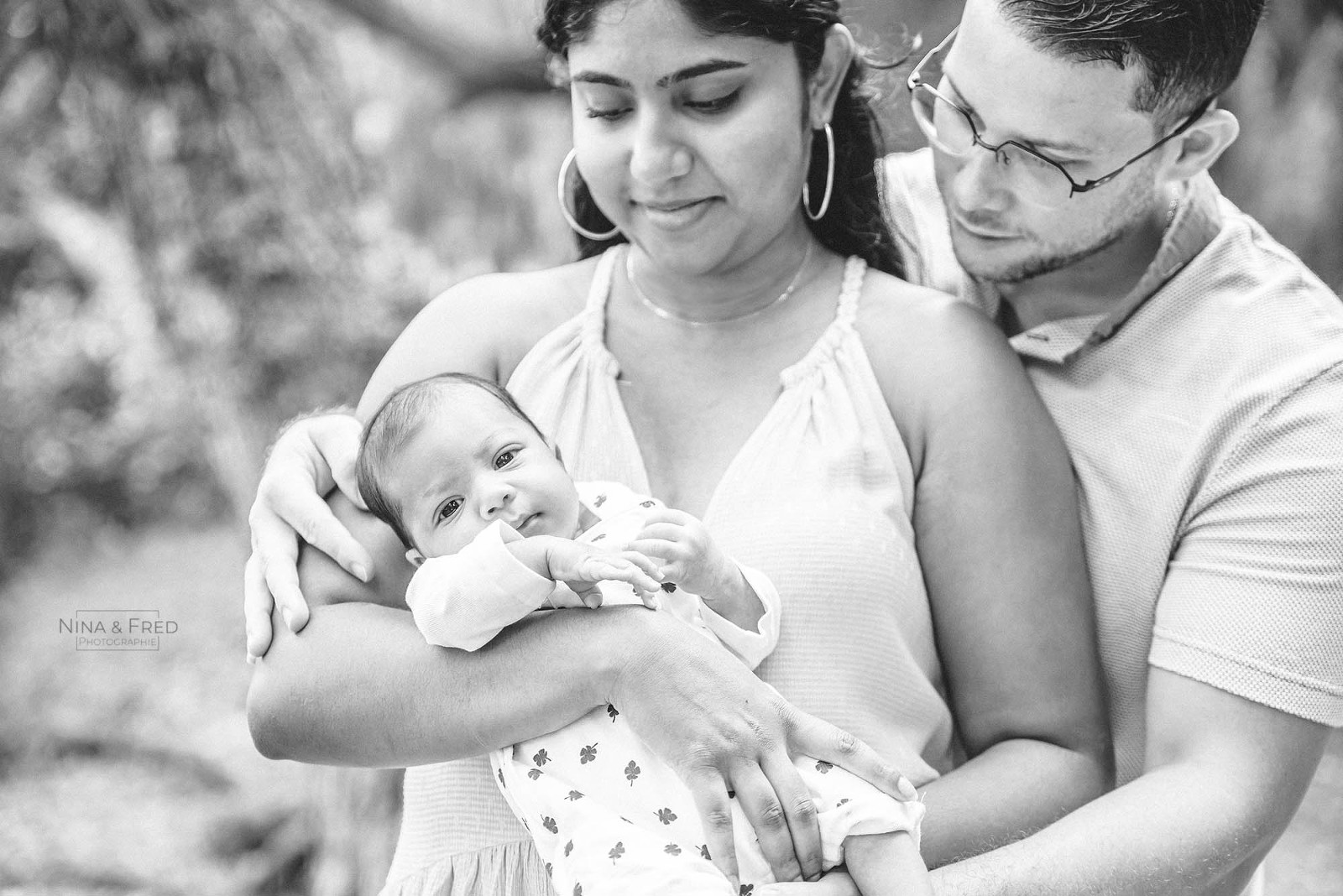 photo de naissance et famille L&J&V