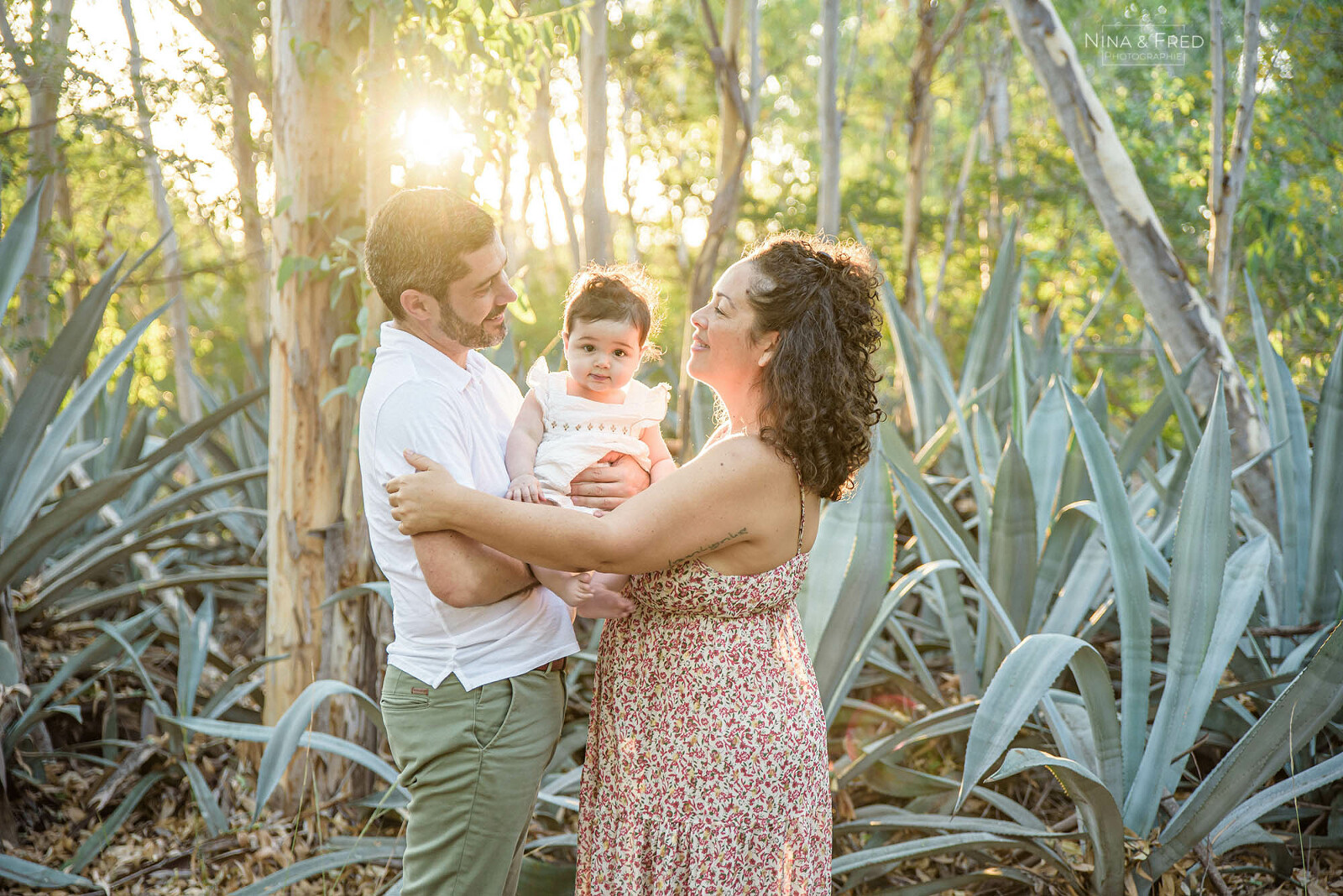 shooting en famille en forêt à la Réunion C&P&E