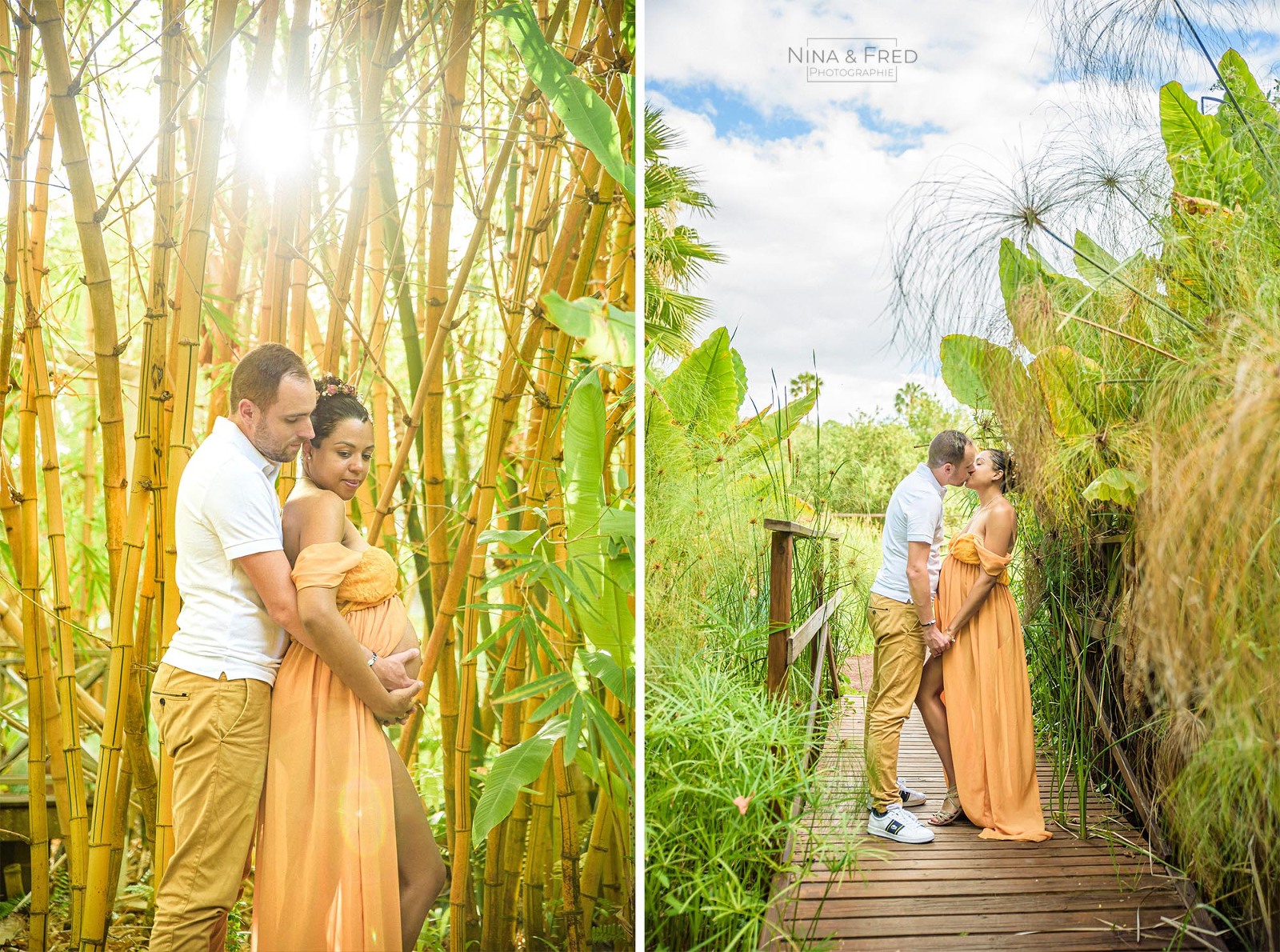 à faire à la Réunion shooting au jardin d'Eden O&A