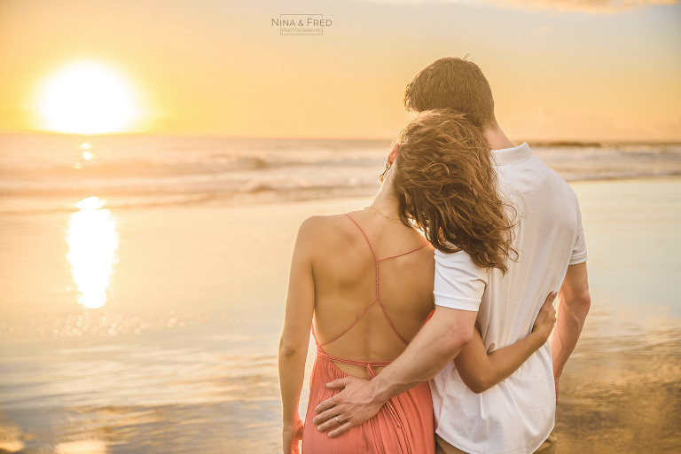 shooting de C&J-23 au coucher du soleil