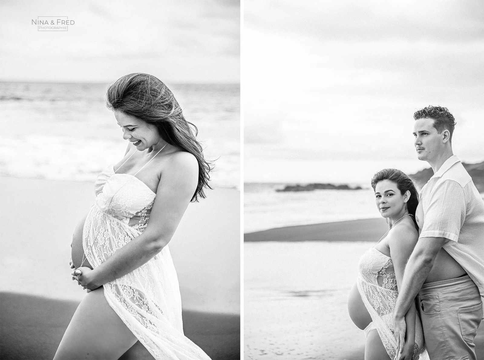 shooting grossesse noir et blanc réunion 974 A&A-24
