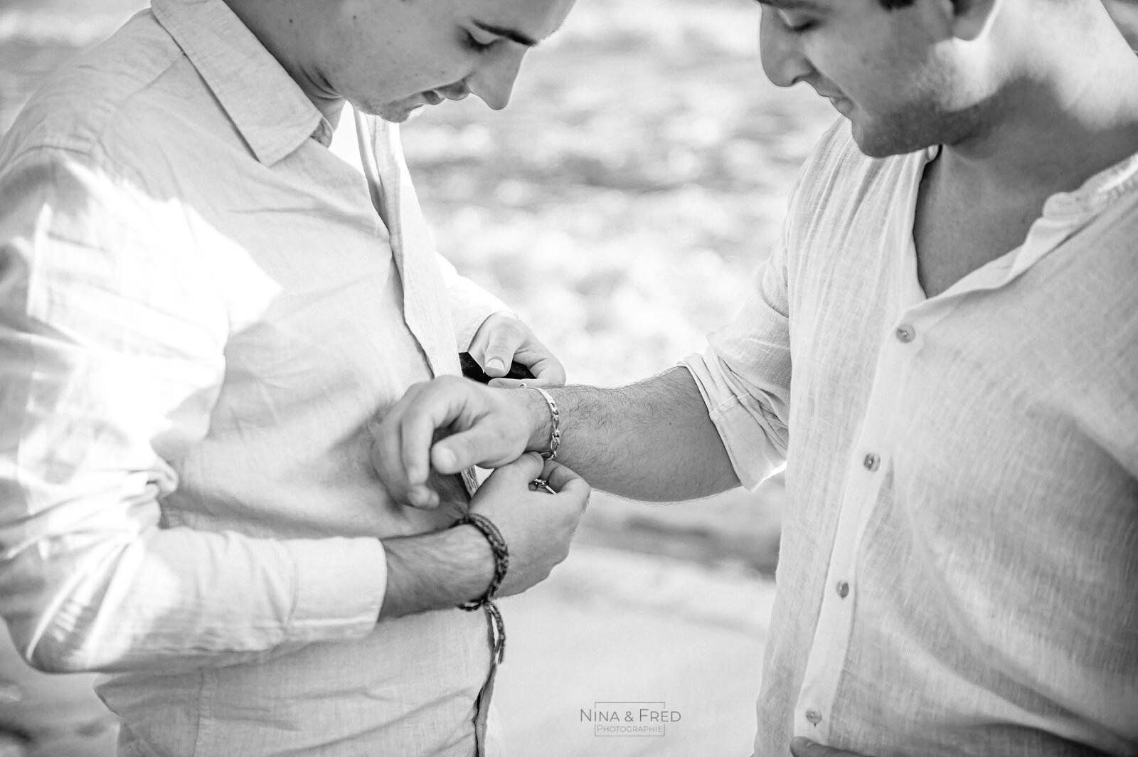 demande en mariage hommes gourmette MA&J