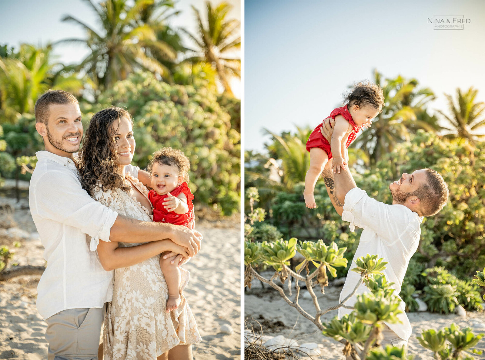 shooting famille sous les cocotiers 974 J&L-24