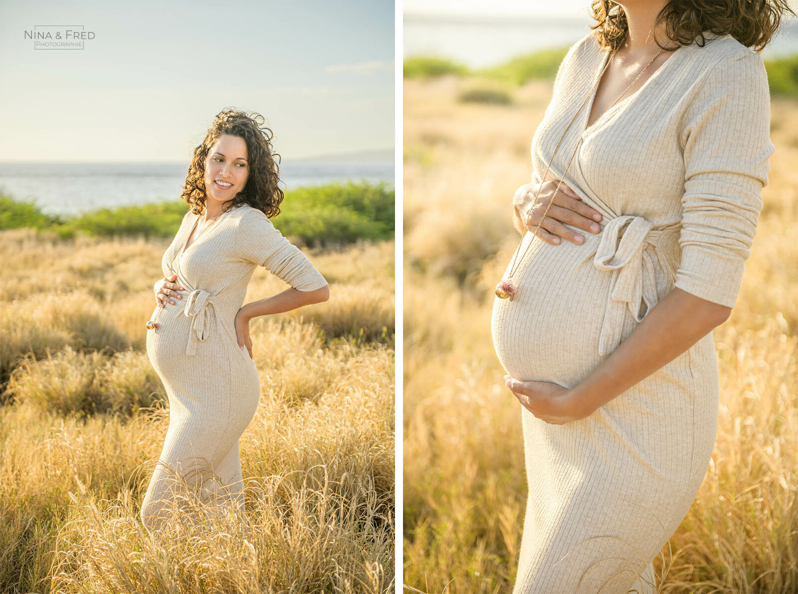 shooting femme enceinte savane 974 J&L-24