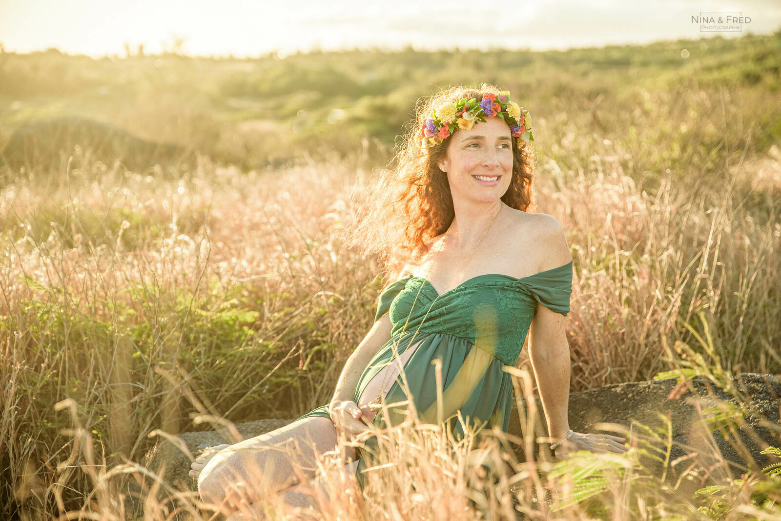 photographie future maman savane île de la réunion A&F_24