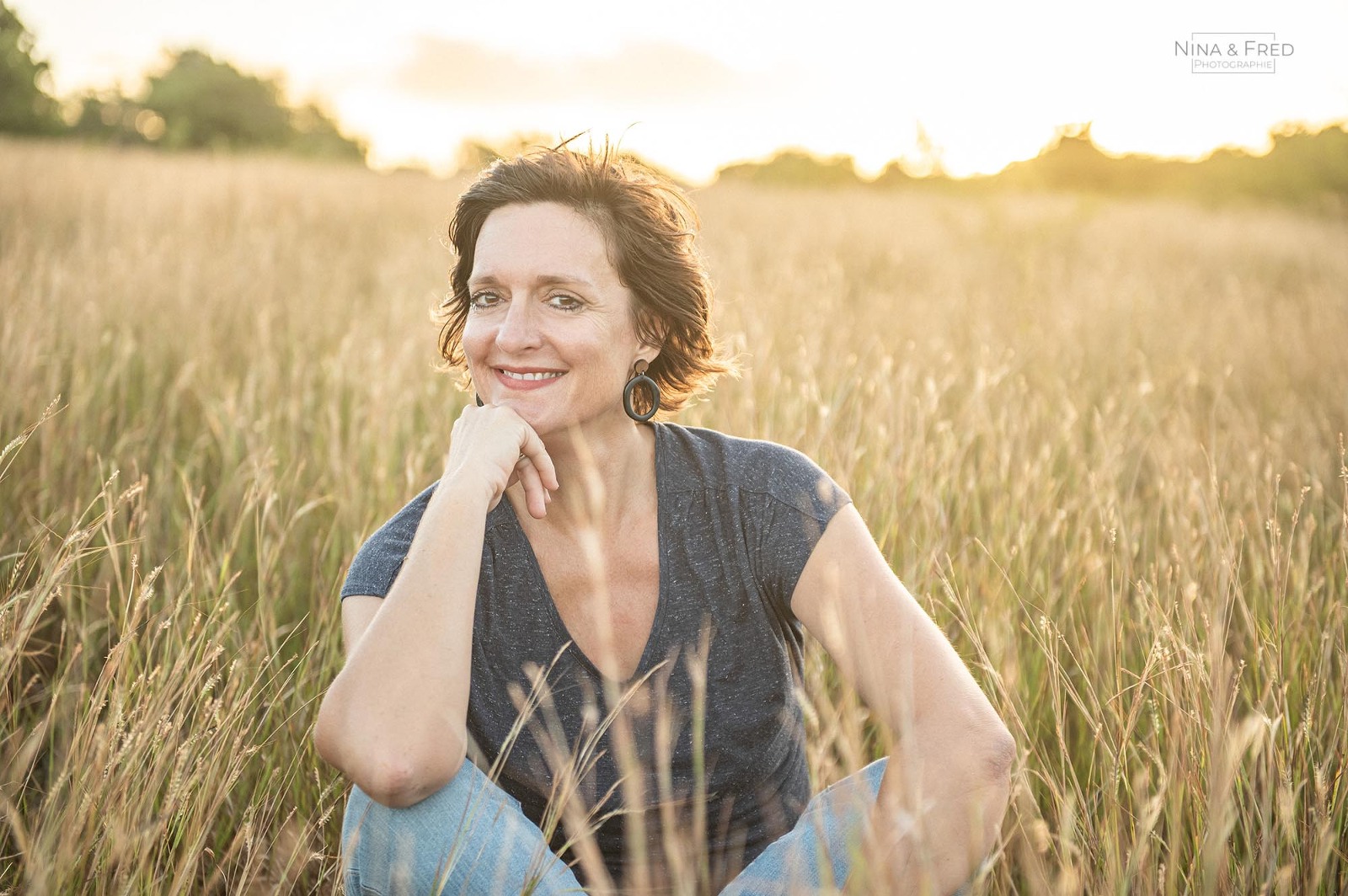 photographie portrait femme savane la Réunion C&M