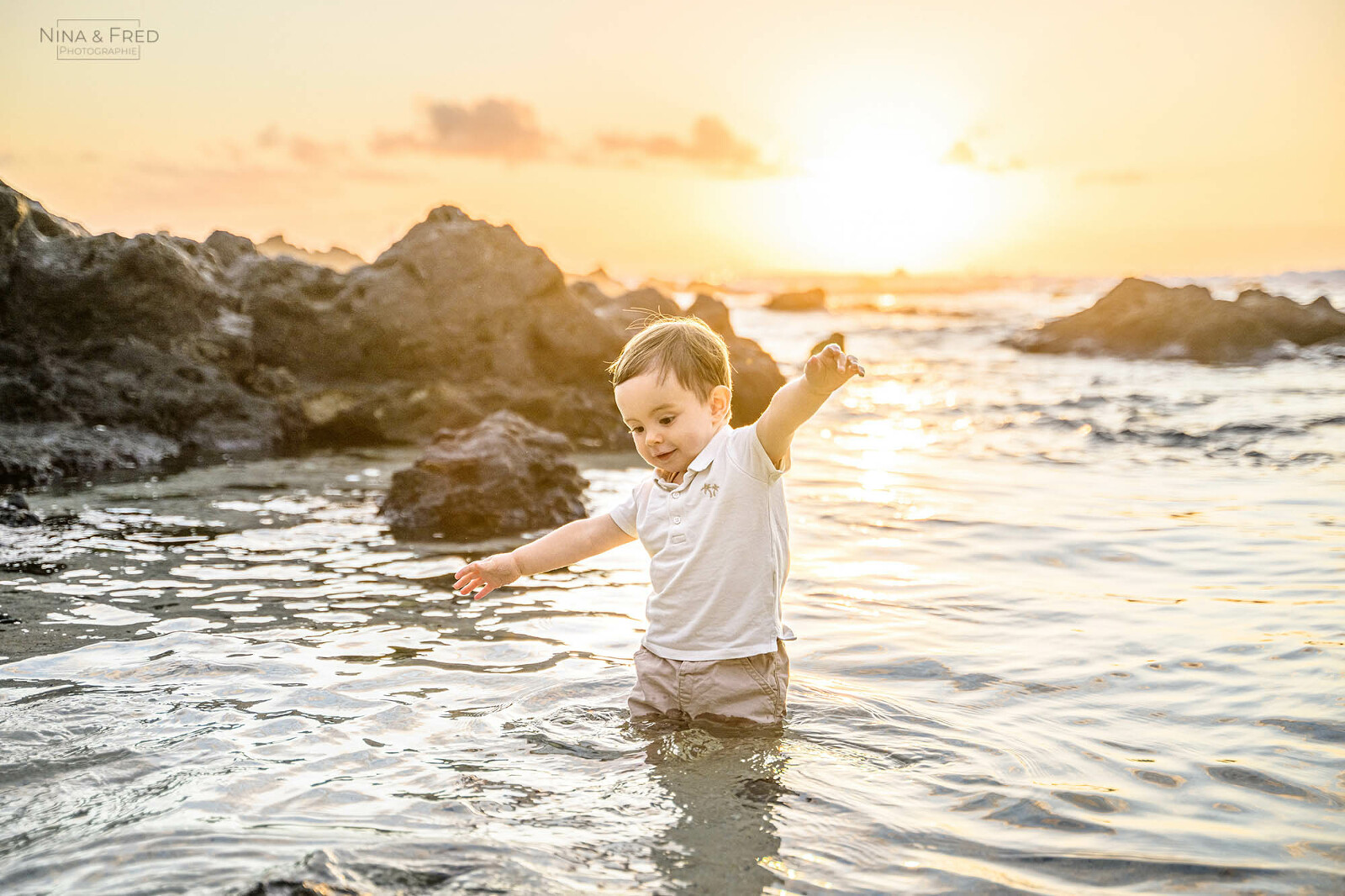 photo famille coucher de soleil 974 L&M-24