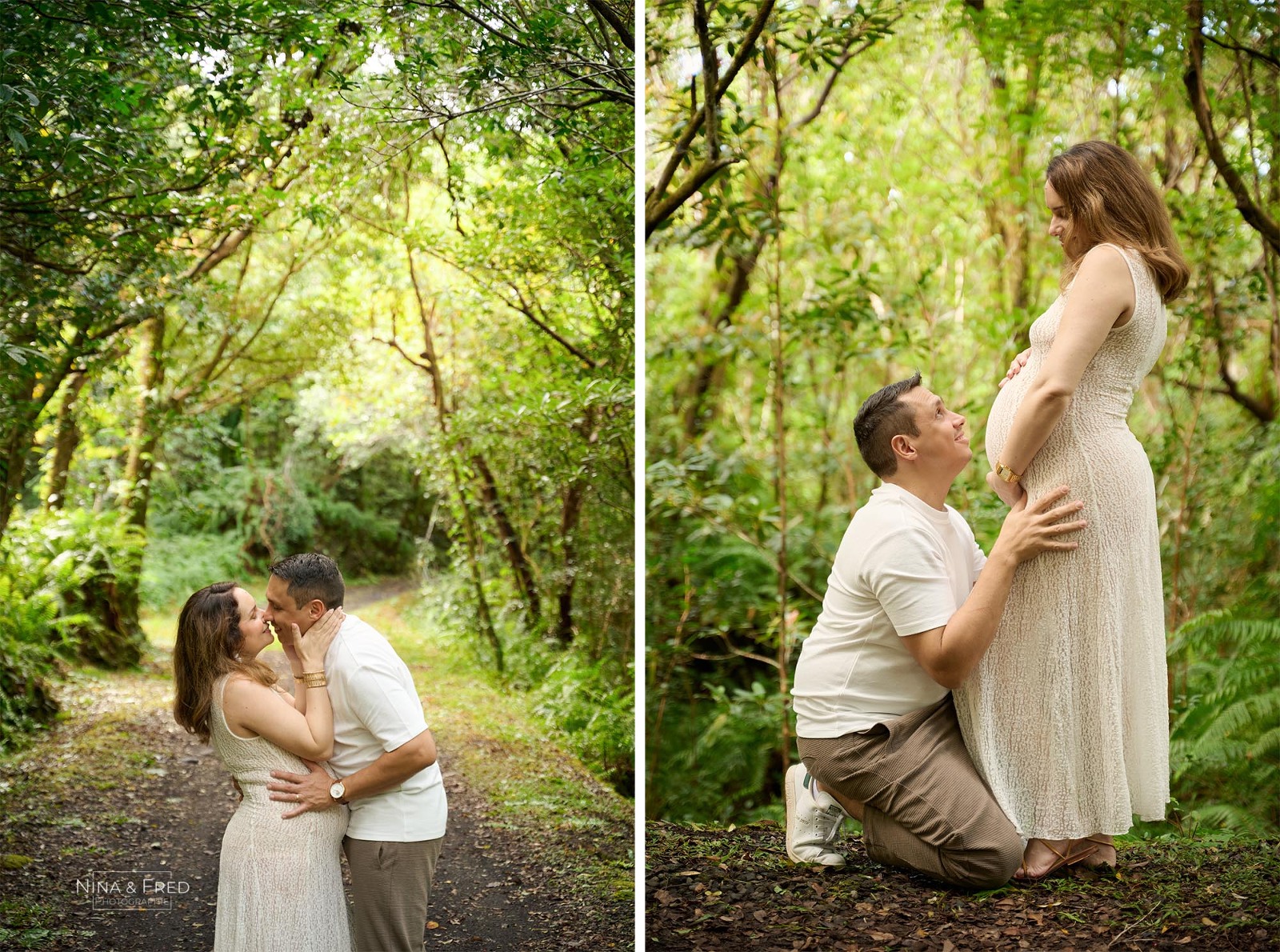 shooting grossesse en forêt île de la Réunion L&Y-26