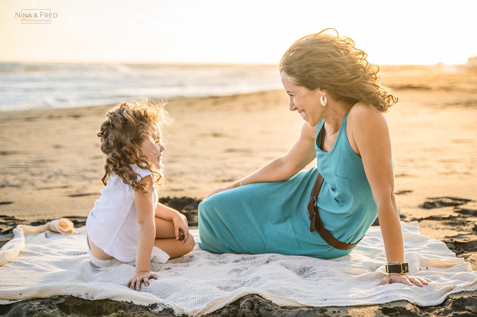 Photographie famille mère et fille la Réunion J&J&A